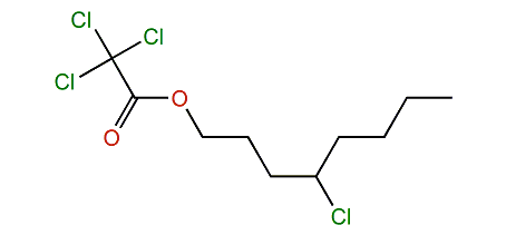 4-Chlorooctyl trichloroacetate